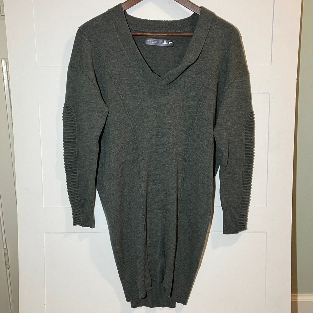 JNBY Womens Medium Gray Wool Pullover Sweater Normcore Minimalist‎ Neutral